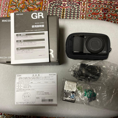 Compact Digital Camera Ricoh Gr Iii X Black