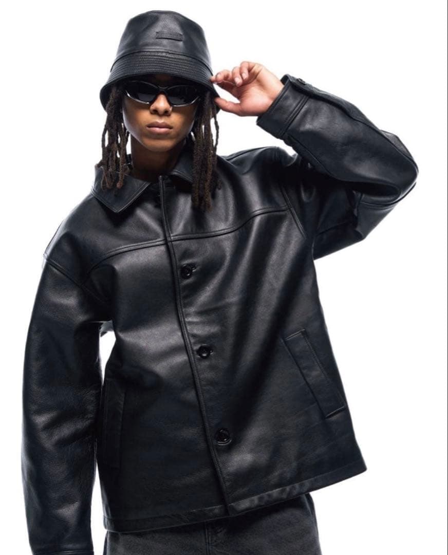Rick Owens Drkshdw Bucket Hats Breath Newrich Leather Hat