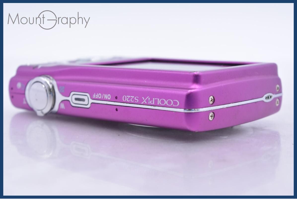 Compact Digital Camera Nikon Coolpix S220 3X #Yk7410
