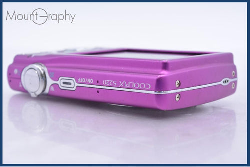 Compact Digital Camera Nikon Coolpix S220 3X #Yk7410