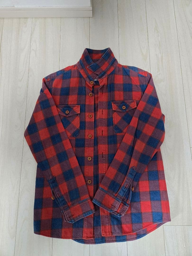 Visvim Flannel Shirts Black Elk 14Ss Red