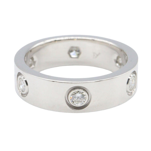 Cartier Ring 6Pd K18Wg Used A