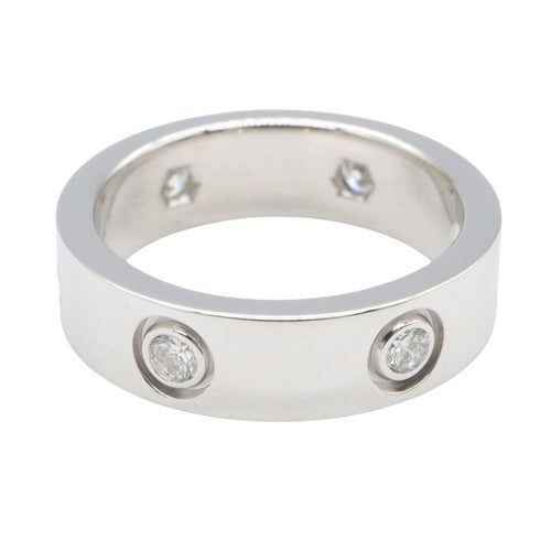 Cartier Ring 6Pd K18Wg Used A