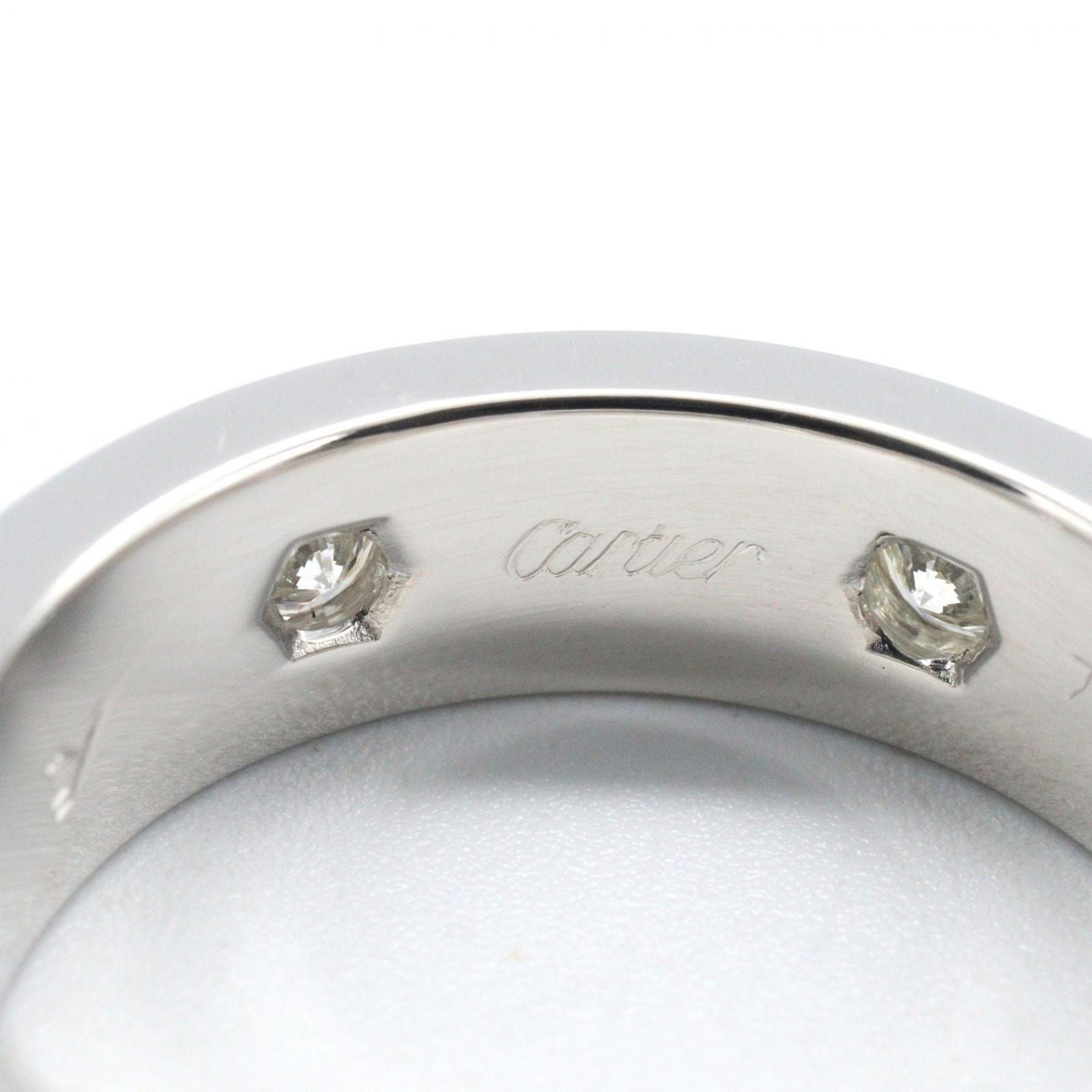 Cartier Ring 6Pd K18Wg Used A