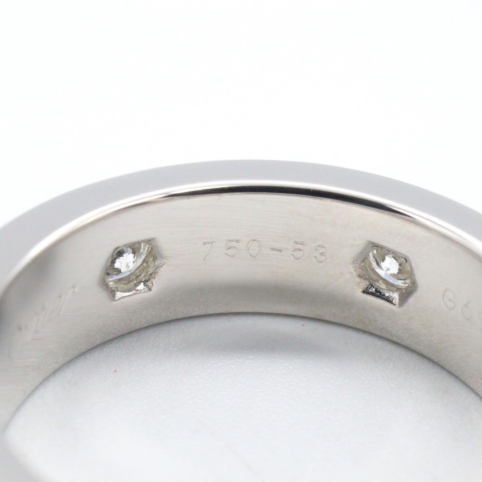 Cartier Ring 6Pd K18Wg Used A