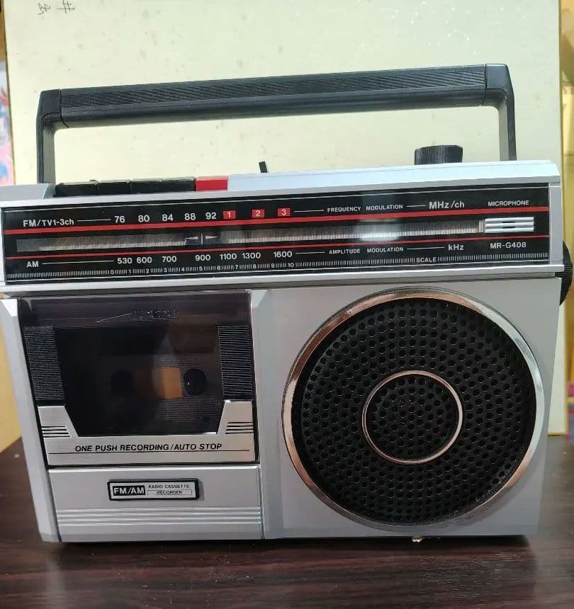 Sanyo Radios Radio Cassette Players Recorder Mr-G408