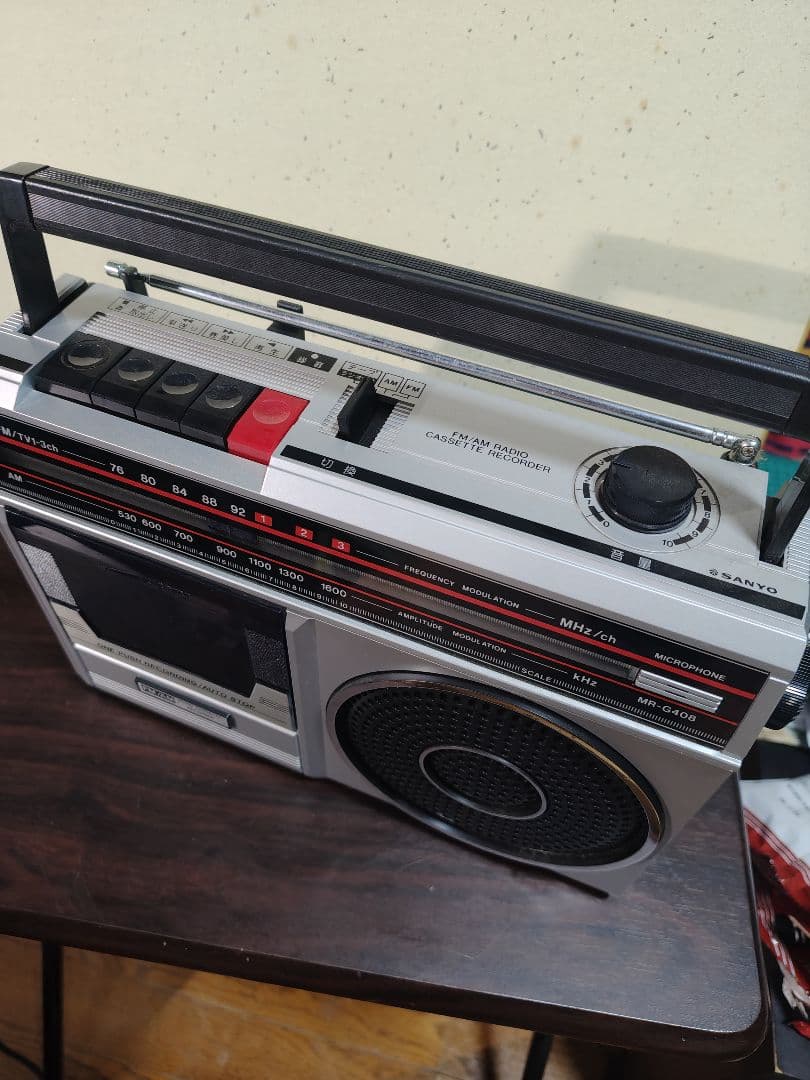 Sanyo Radios Radio Cassette Players Recorder Mr-G408