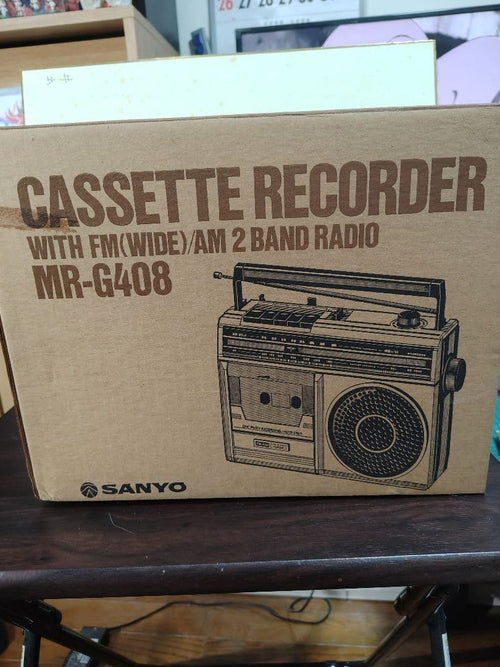 Sanyo Radios Radio Cassette Players Recorder Mr-G408