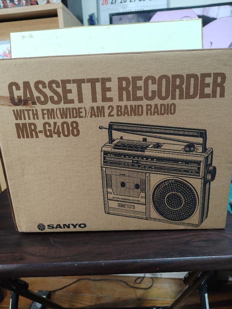 Sanyo Radios Radio Cassette Players Recorder Mr-G408