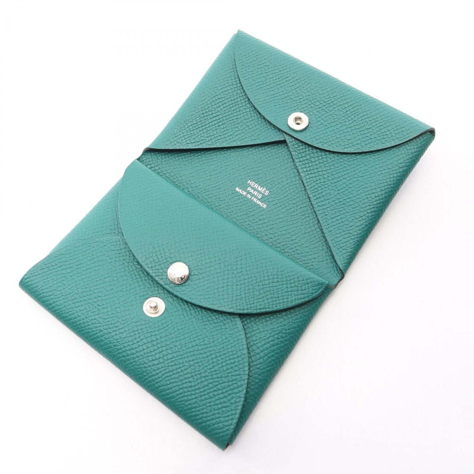 Hermes Coin Case Purse Used A