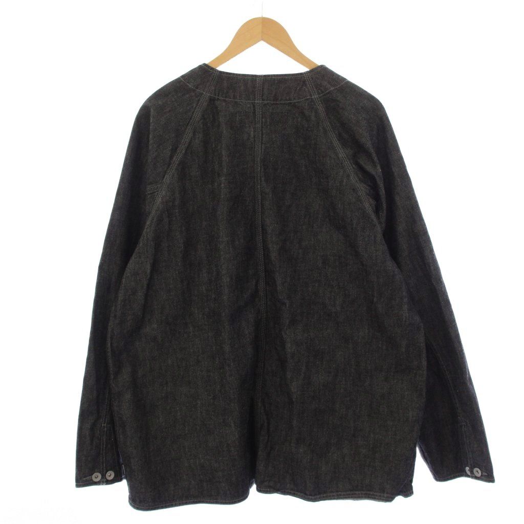 Neighborhood G Jean Denim Jacket 24Ss No Collar Xl 241Xbnh-Jkm03 /Bm
