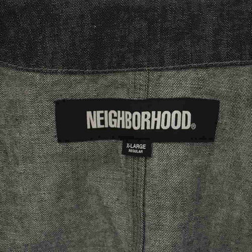 Neighborhood G Jean Denim Jacket 24Ss No Collar Xl 241Xbnh-Jkm03 /Bm