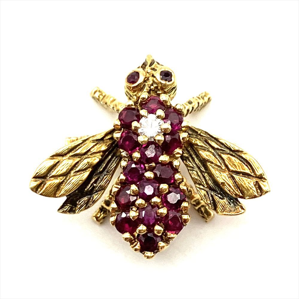 Tiffany Broach Corsage Tiffany&Co. K18Yg 4.2G
