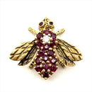 Tiffany Broach Corsage Tiffany&Co. K18Yg 4.2G