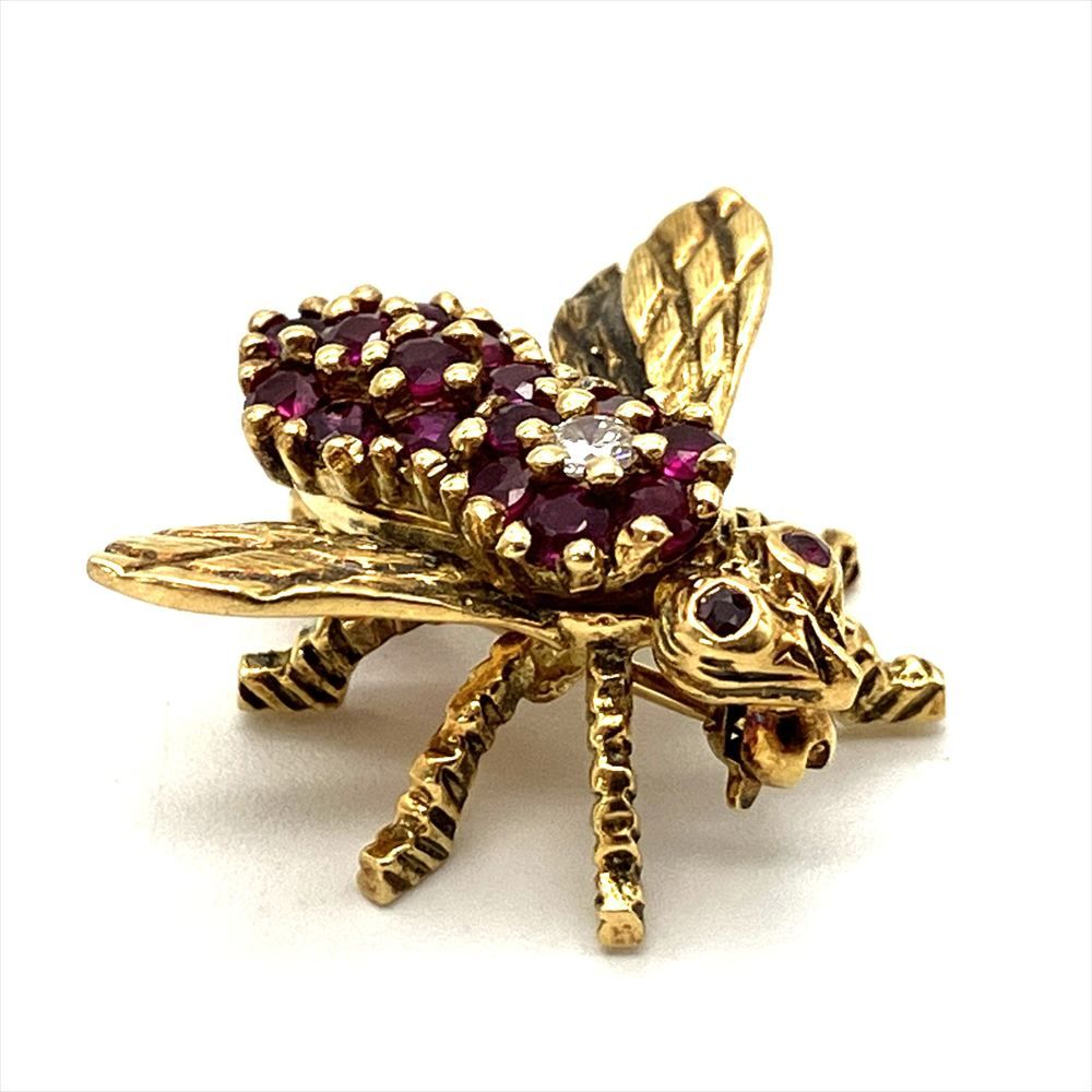Tiffany Broach Corsage Tiffany&Co. K18Yg 4.2G