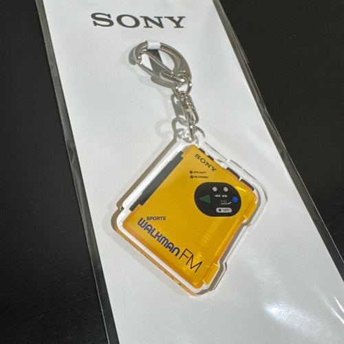 Sony Key Chain/Acrylic Chain Walkman Fm