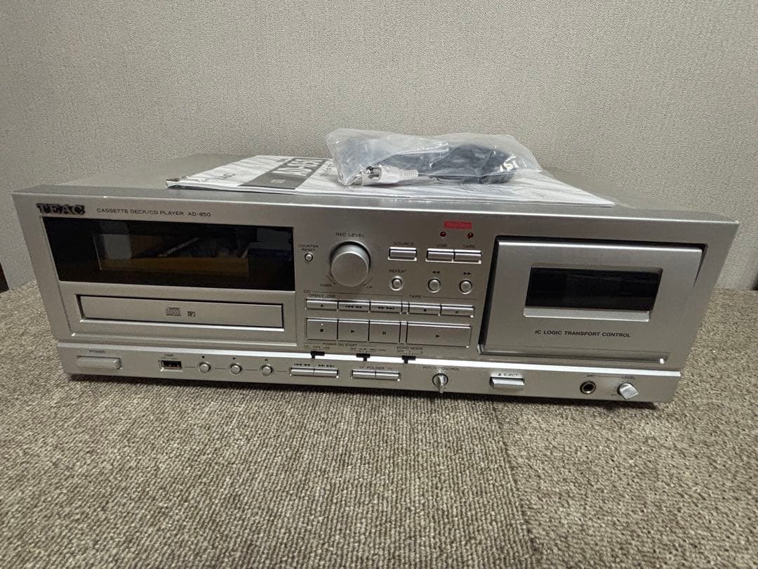 Teac Cd, Md Cassette Decks Ad-850