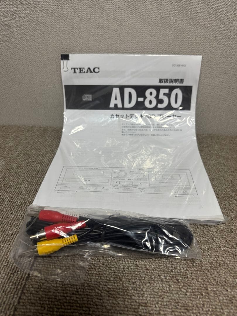 Teac Cd, Md Cassette Decks Ad-850