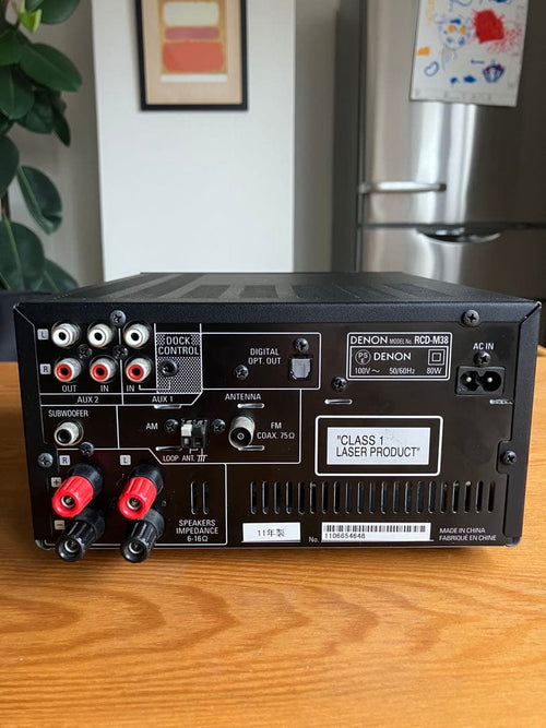Denon Mini Component Systems Rcd-M38 Cd