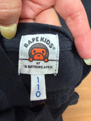 A Bathing Ape T-Shirts Bape Kids T 110 Black