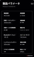Monster Wireless Earphones Ac530