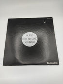 Technics Other Audio Test Record Sfc -Tr100