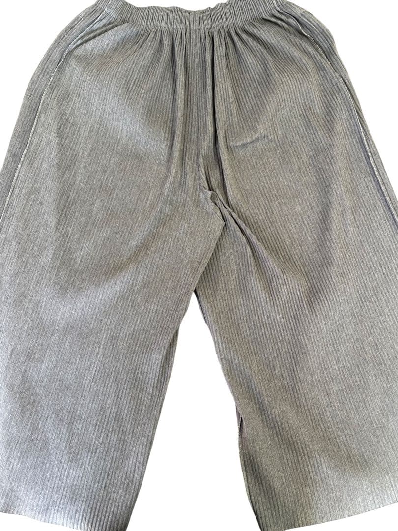 Me By Issey Miyake Wide-Leg Pants Loose-Fitting