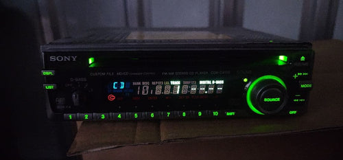 Sony Cd, Md Cassette Decks Cdx-C4100 Junk