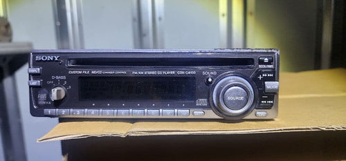 Sony Cd, Md Cassette Decks Cdx-C4100 Junk
