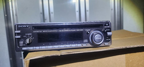 Sony Cd, Md Cassette Decks Cdx-C4100 Junk