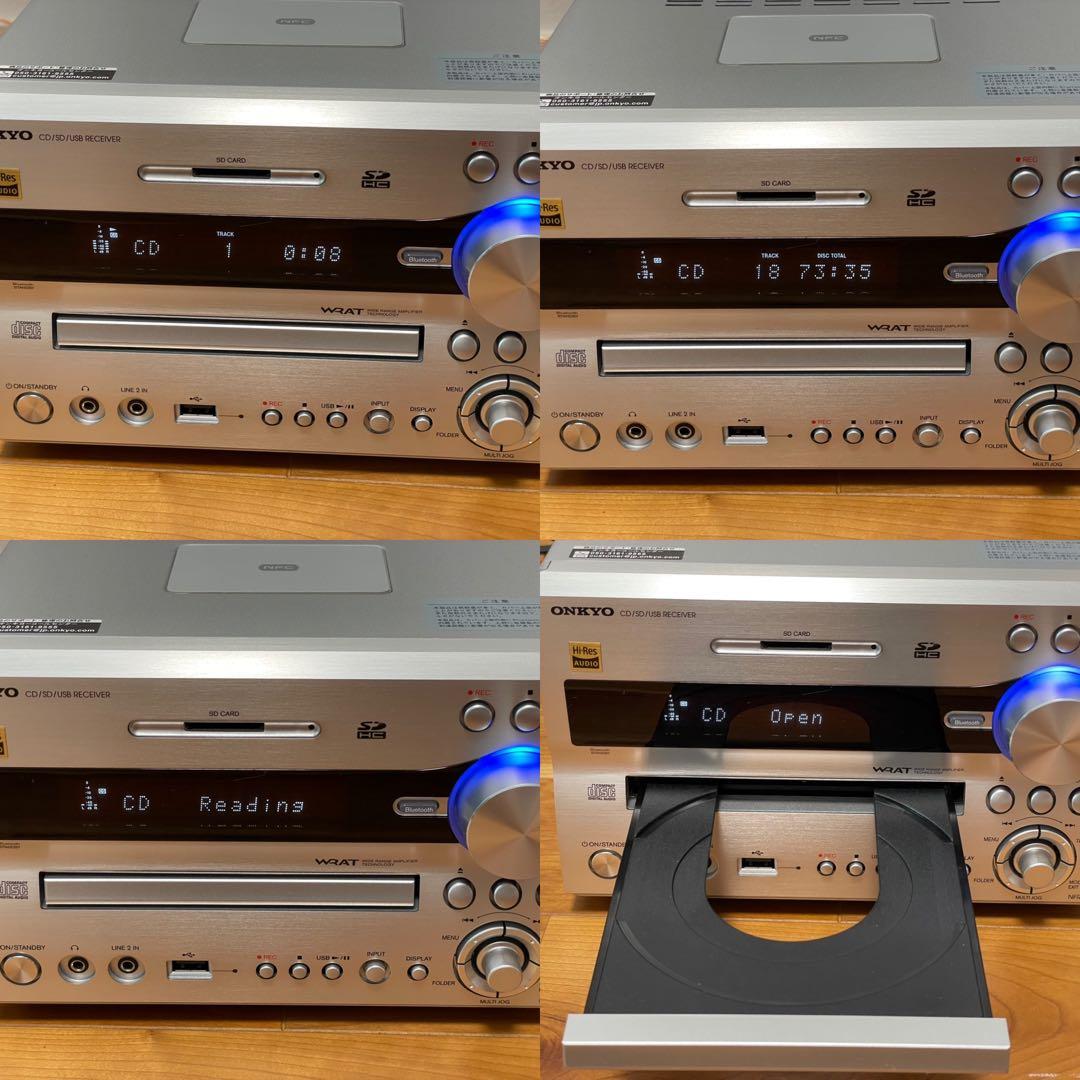 Onkyo Mini Component Systems Nfr-7Tx Cd/Sd/Usb/Bluetooth