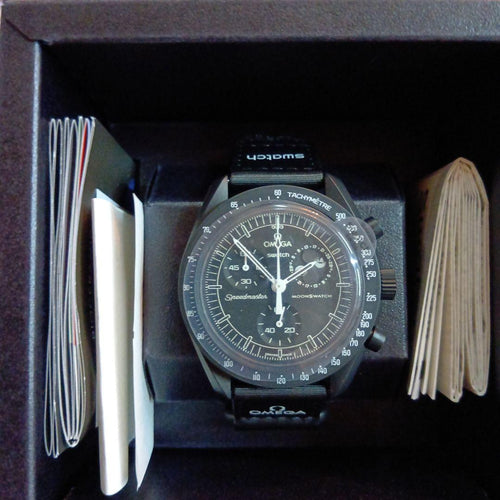 Omega Digital Watches Swatch Mission To The Moonphase