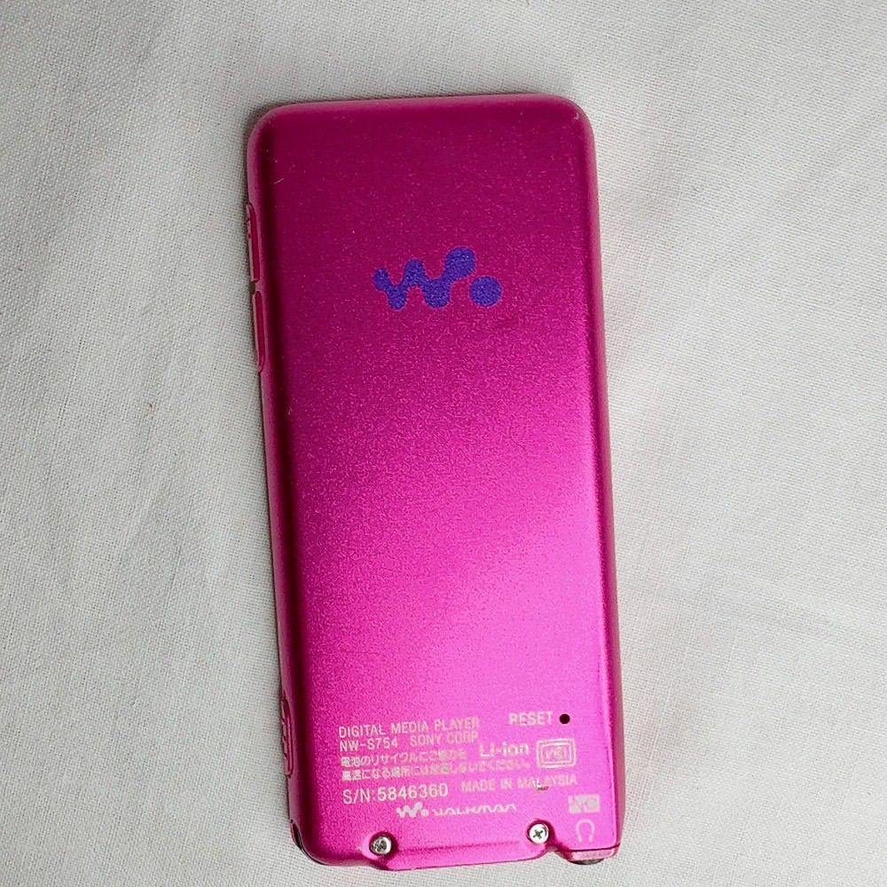 Sony Digital Audio Player Nw-S754