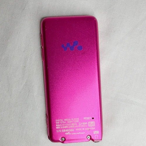 Sony Digital Audio Player Nw-S754