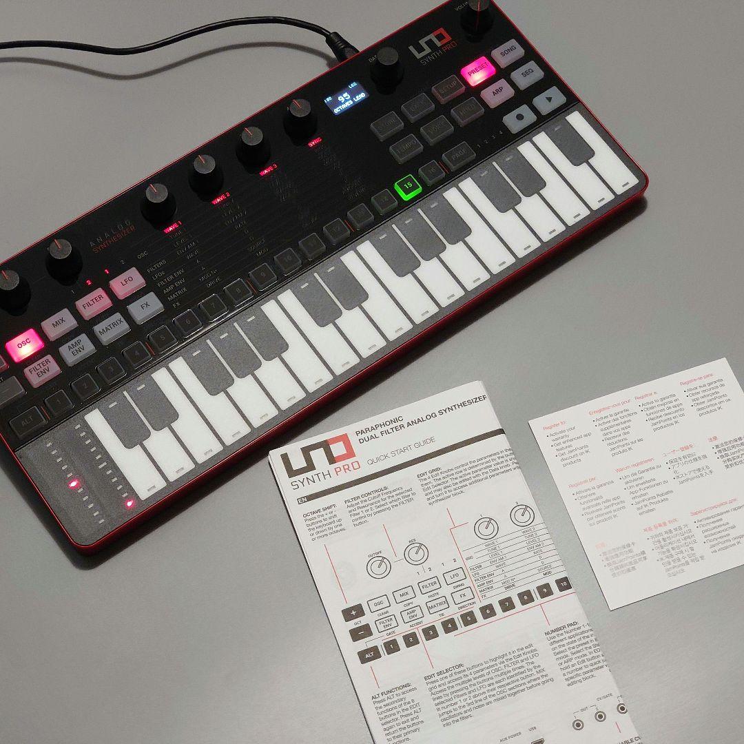 Ik Multimedia Analog Synthesizers Uno Synth Pro Desktop
