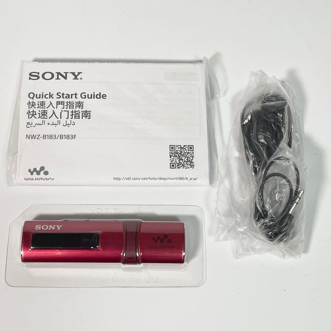 Sony Digital Audio Player Nwz-B183F 4Gb Usb