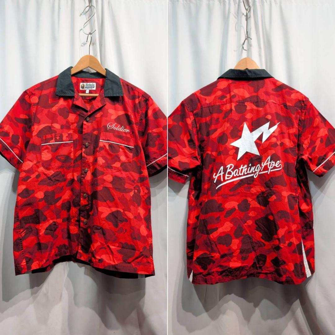 A Bathing Ape Work Shirts Sta S/S Shirt S