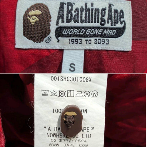 A Bathing Ape Work Shirts Sta S/S Shirt S