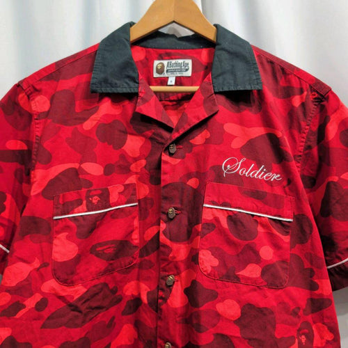 A Bathing Ape Work Shirts Sta S/S Shirt S