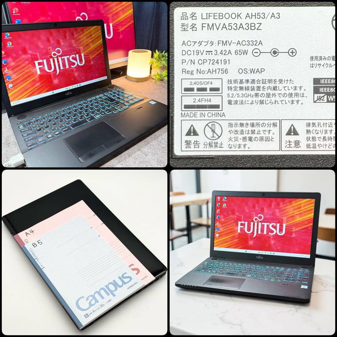 Fujitsu Windows Notebook Body Lifebook Corei7 16Gb Ssd512