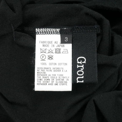 Ground Y Long Sleeves, Three Quarter Sleeve Groundy T 3 Gn-T03-040