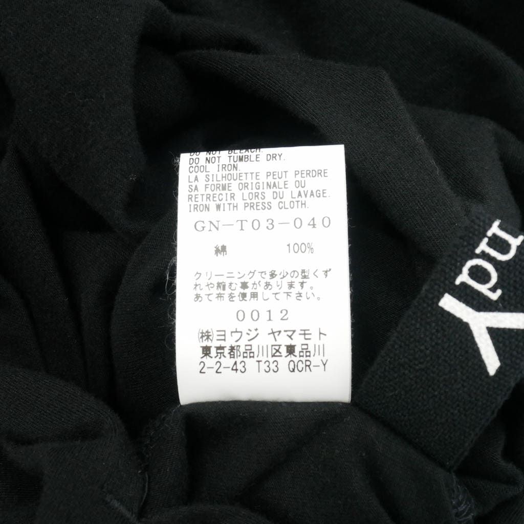 Ground Y Long Sleeves, Three Quarter Sleeve Groundy T 3 Gn-T03-040