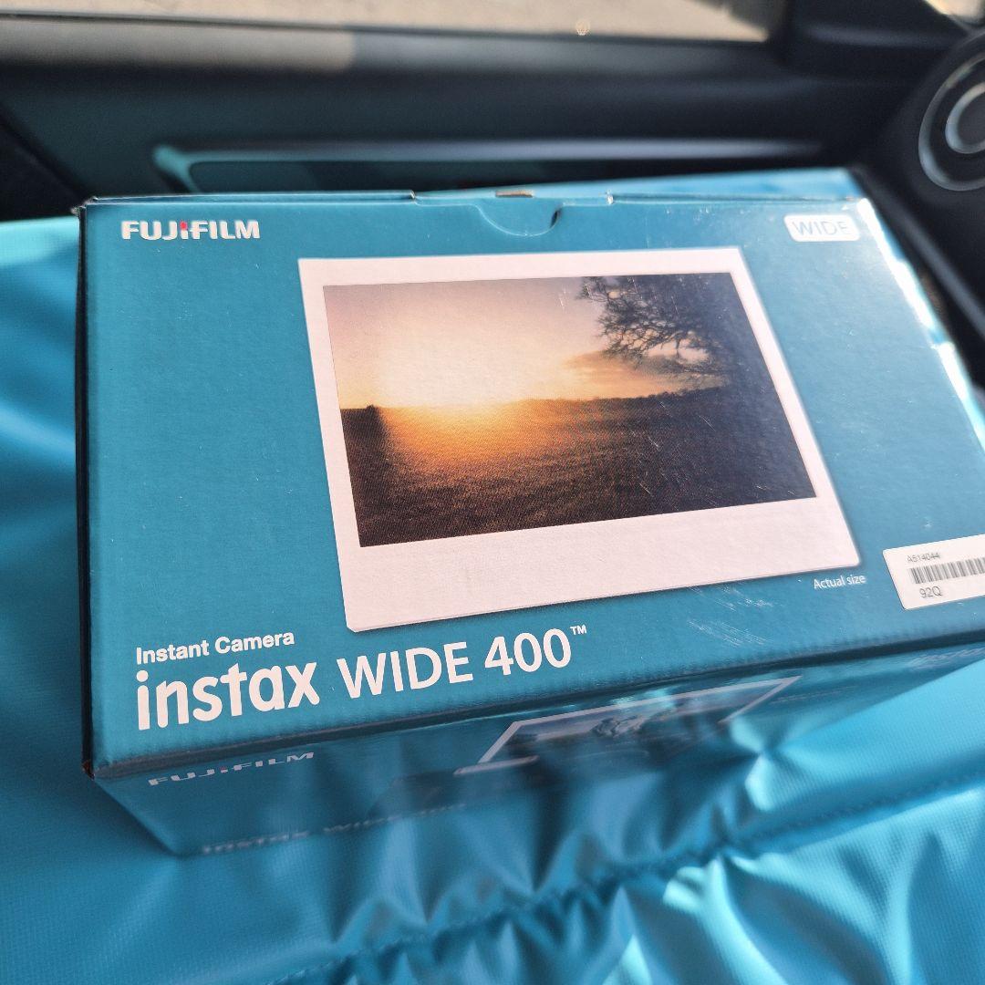 Fujifilm Instant Cameras Instax Wide 400 Jet Black