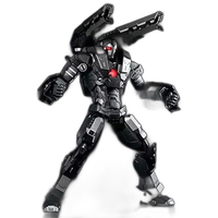 American Comic #10 Modular War Machine W/Plasma Cannon Vibroblade Re Edit Iron