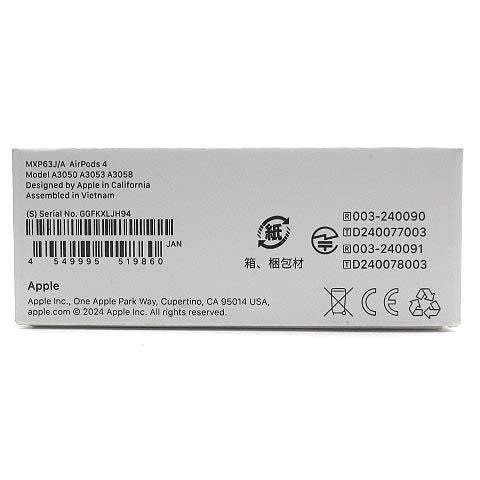 Apple Others Airpods 4 Mxp63J/A A3050 A3053 A3058