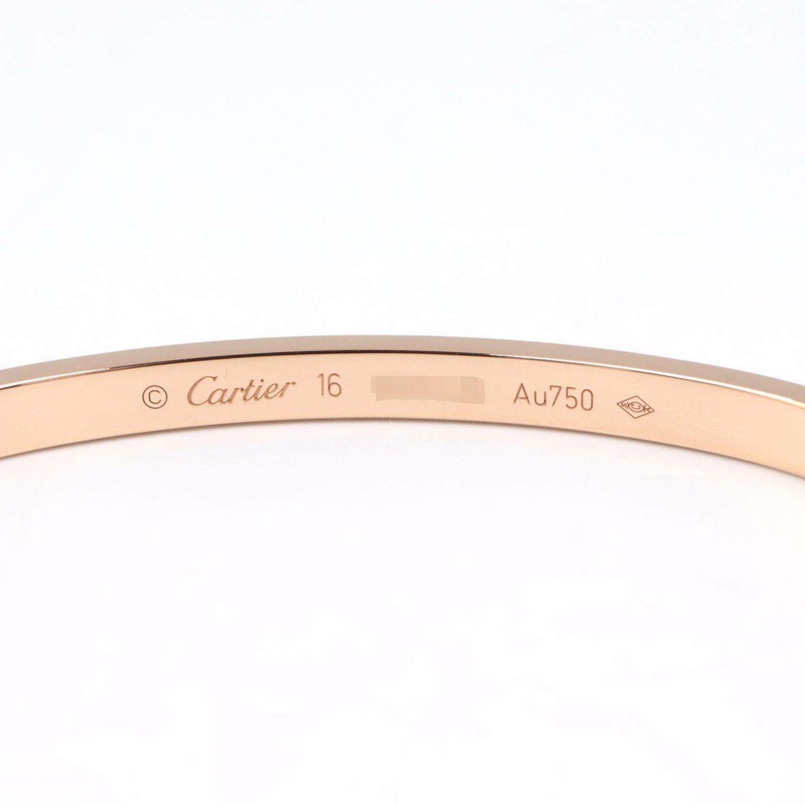 Cartier Bracelet 10Pd Crb6047916 15 K18Pg Used A