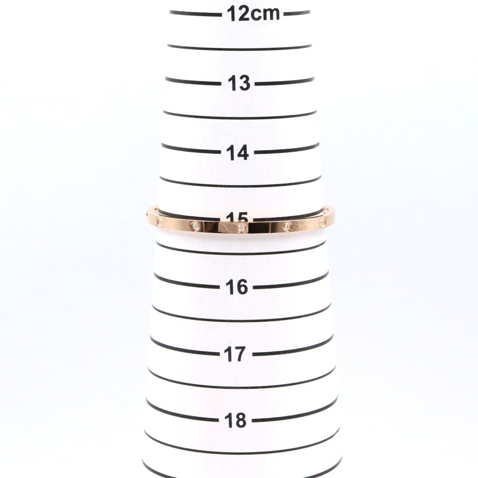 Cartier Bracelet 10Pd Crb6047916 15 K18Pg Used A