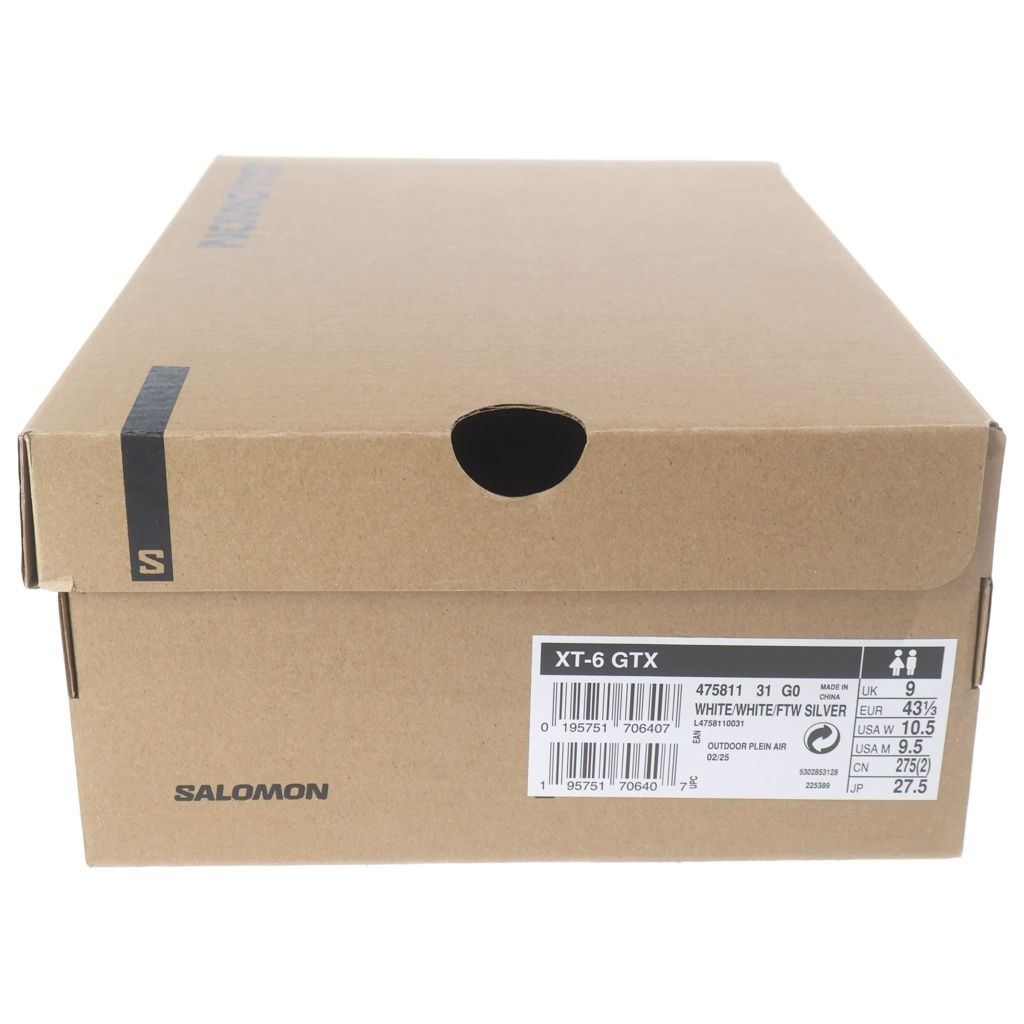 Salomon Sneakers Xt-6 Gtx Us9.5/27.5Cm 475811