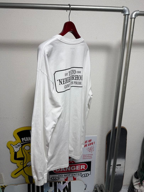 Neighborhood Medium/Long-Sleeve T-Shirts T L Wht