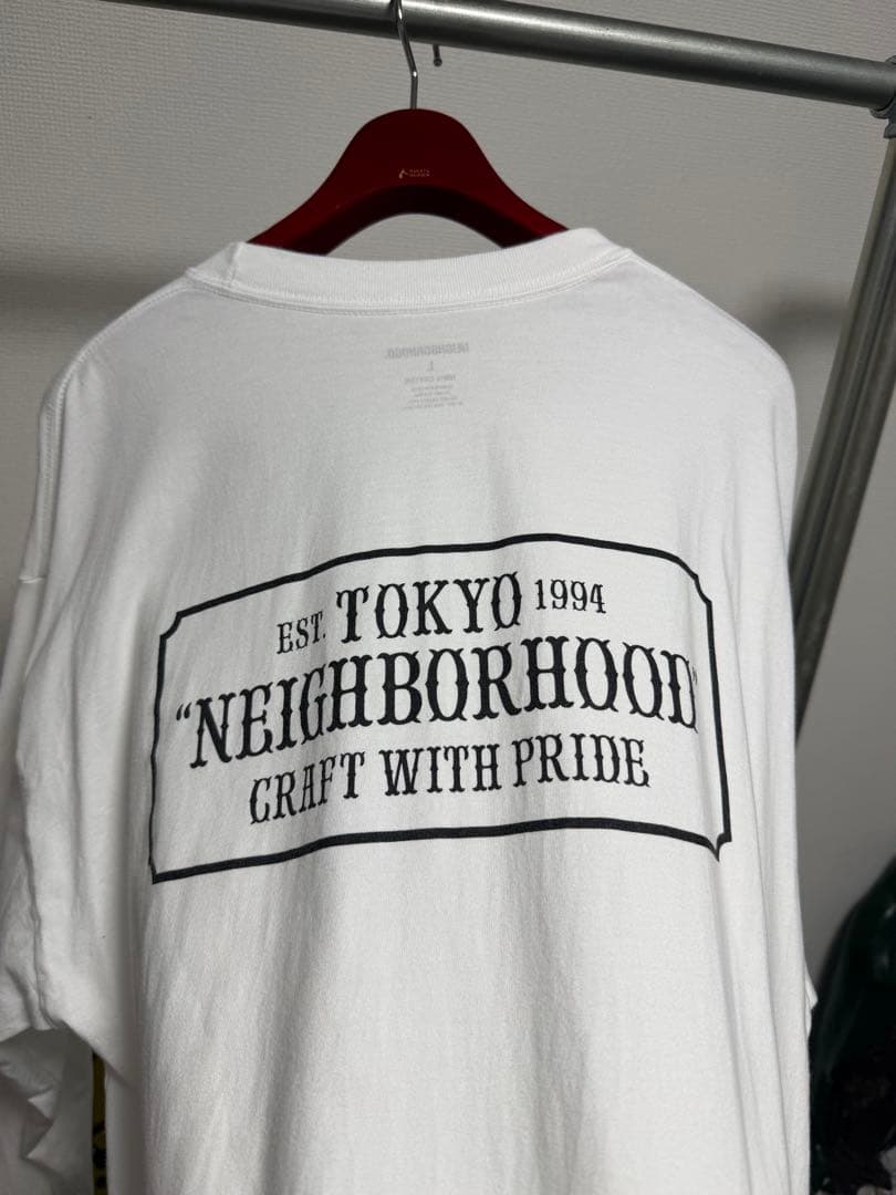 Neighborhood Medium/Long-Sleeve T-Shirts T L Wht